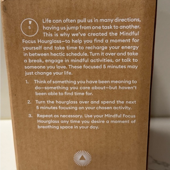 Intelligent Change Mindful Focus Hourglass Sand Timers - Picture 4 of 6
